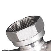 304不锈钢德标单卡压内丝三通接头饮用水金洋欧标钢管配件316L