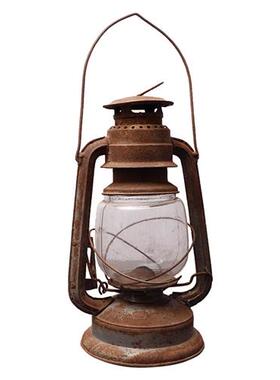 民俗老物件老煤油灯提灯老式手提灯老马灯古玩杂项饰品怀旧民俗