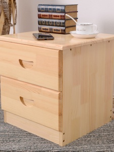 新品特价松木床头柜床边柜储物柜实木床头柜家具收纳柜卧室家具小