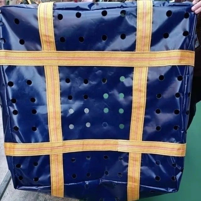 称鱼袋子装鱼桶吊车吊鱼袋水产袋加厚耐磨抗撕裂清塘专用袋