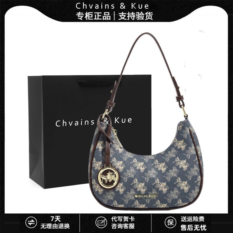 2025新款单肩高级包法棍女