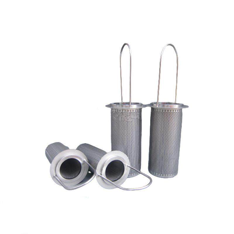 宇恒 厂家直销毛发过滤筒不锈钢前置过滤器滤芯多孔板冲孔网滤筒