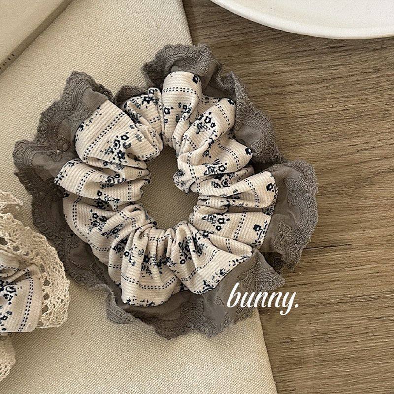 洋气公主~小蓝花清新蕾丝边发圈少女感新款扎马尾发绳中肠圈,饰品/流行首饰/时尚饰品新,发饰,淘宝优惠券,粉丝福利购,淘宝优惠卷