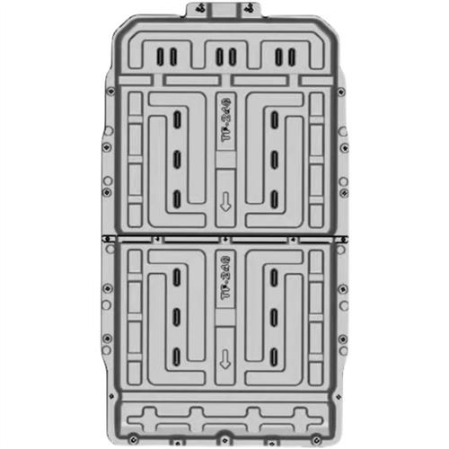适用于23款比亚迪汉ev底盘电池护板改装ev后电机防护底盘装甲配件