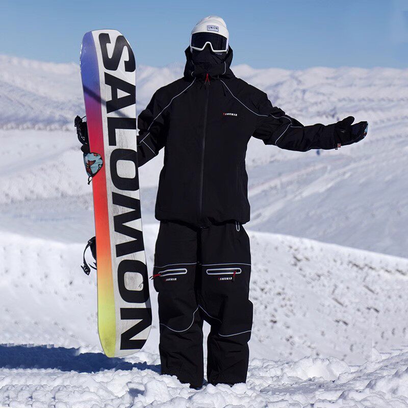 2025冬季新款滑雪服女款单板双板防风防水保暖专业滑雪衣裤套装男