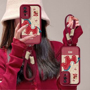 适用红米k60手机壳新款23013RK75C软硅胶小米redmik60pro保护套22127RK46C本命年马pr0镜头全包边防摔5g潮女