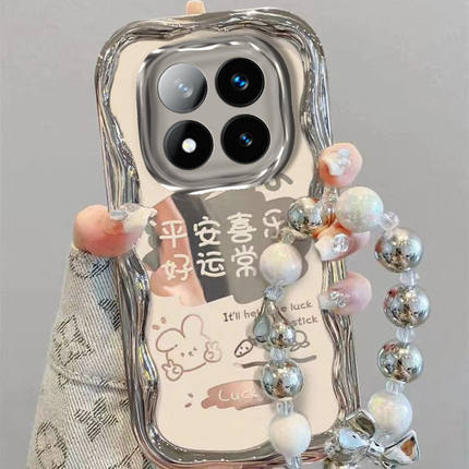 适用红米note14pro+手机壳24115RA8EC新款5g小米note14pro保护套24090RA29C硅胶软nota全包note防摔高级潮女