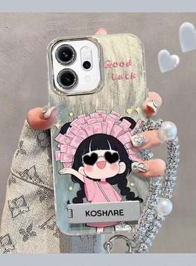 适用opporeno14手机壳新款女PLA110带镜头膜opopreno14pro保护套PKZ110卡通可爱0pp0ren014pr0全包防摔软边5g