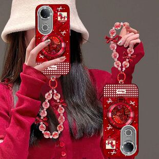 适用vivos20手机壳女V2429A镜头全包防摔vivo s20Pro保护套V2430A本命年马vlvos2o新款viv0s20pr0支架手链5g