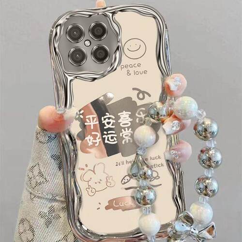 适用荣耀Play5手机壳hjc-an90硅胶软华为nova8se保护套jsc-an00全包边畅玩20pro防摔hjc-lx9文字piay新款女生