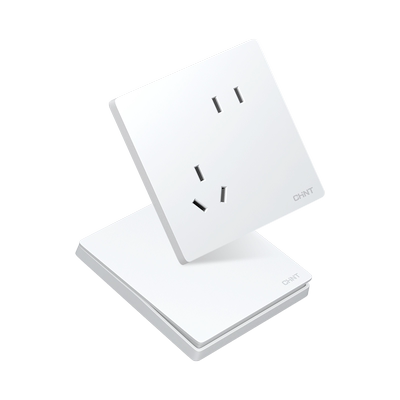 16A开关插座正泰6ts哑光磨砂