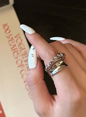 浪漫传说女纯银简约戒指