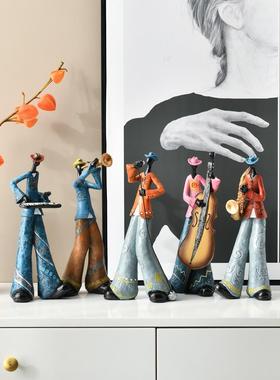 美国艺术装饰覆古摇滚乐队装饰创意客厅酒柜电视柜轻豪华家居工艺