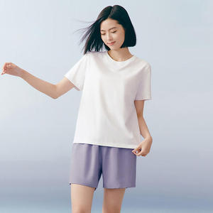 三枪家居裤女士夏季新品凉感睡裤3A抗菌弹力短裤女50730