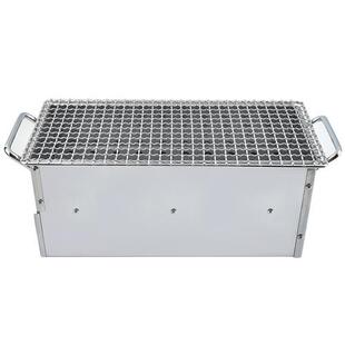 小炉小串不锈钢烤串炉子商用木炭烧烤炉烤串小炉子加厚方形烤肉炉