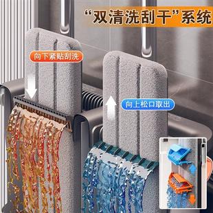 平板拖把免手洗懒人刮刮乐墩布拖地神器 拖把家用一拖净2024新款