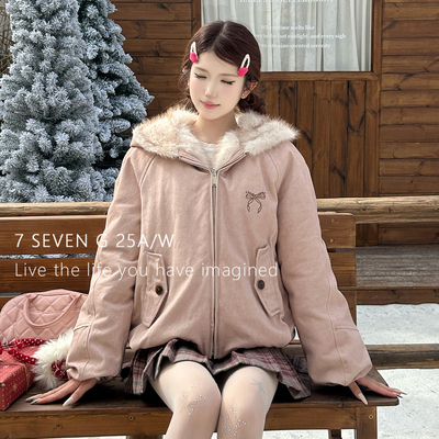 7 SEVEN G-夹克保暖棉服两面穿派克棉服XY2324KL