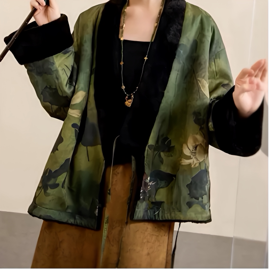 幂姐同款新中式两面穿汉