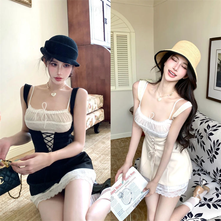 性感辣妹设计吊带女春季