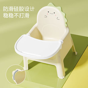 儿童椅子幼儿园靠背椅加厚板凳宝宝餐椅塑料小椅子家用小凳子防滑