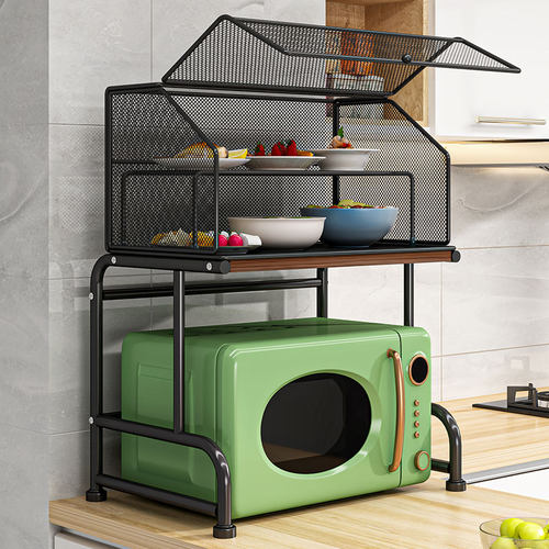 厨房罩菜罩家用防尘神器置物架防苍蝇台面餐桌饭桌剩Y菜食物饭菜