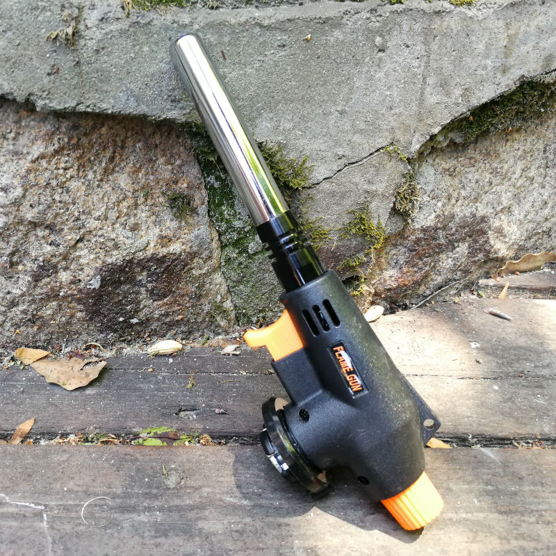 卡式气喷枪头焊接焊抢烧猪毛点火C器家用烘焙喷灯火焰喷火器喷火