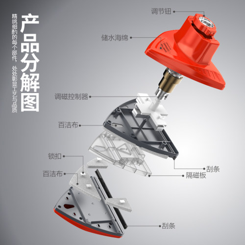擦玻璃神器双面擦家n用一二三层保洁专用高层加厚窗清洗工具双面