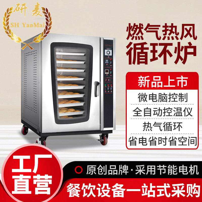 10热风循环烤炉 烤面包的机器厂家直销 牛肉干鸡蛋糕烘烤设备
