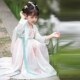 女孩古风公主刺绣裙子 国风超仙唐装 汉服女童春秋2024新款 儿童古装
