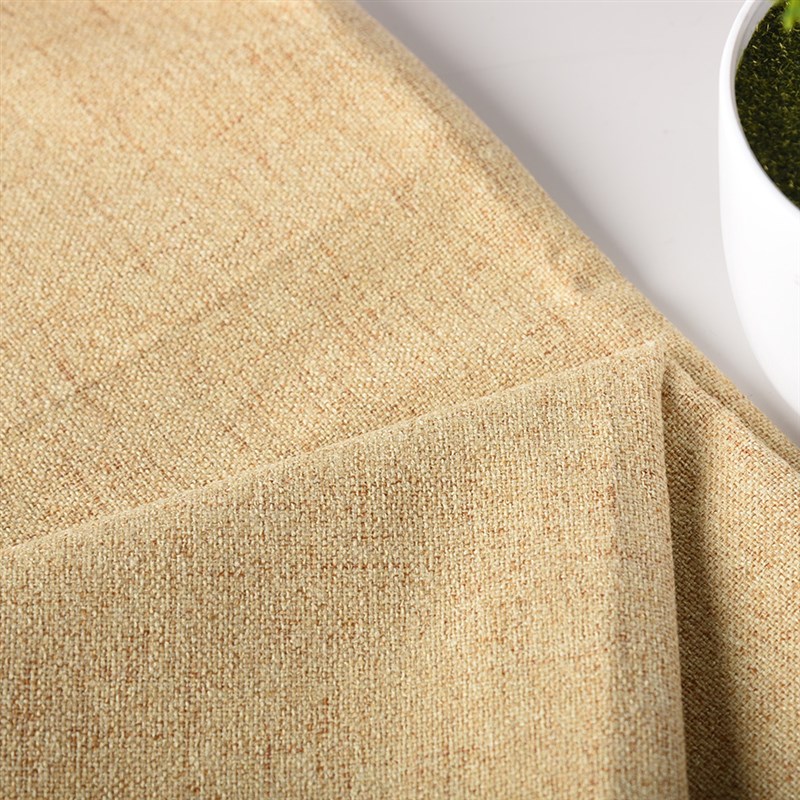 流星麻仿亚麻布棉麻沙发布料 抱枕坐垫桌布茶席软包工程面料