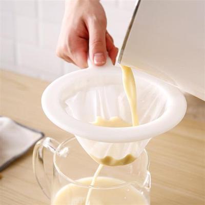 豆浆过滤网筛120目超细家用豆渣隔渣神器纱布漏勺破壁机过滤袋