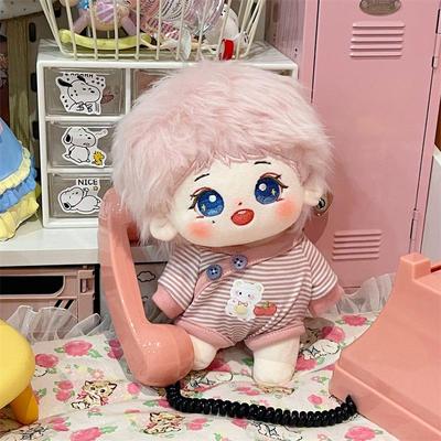 左饺子左航新款棉花娃娃毛绒长发骨架玩偶明星公仔礼品现货