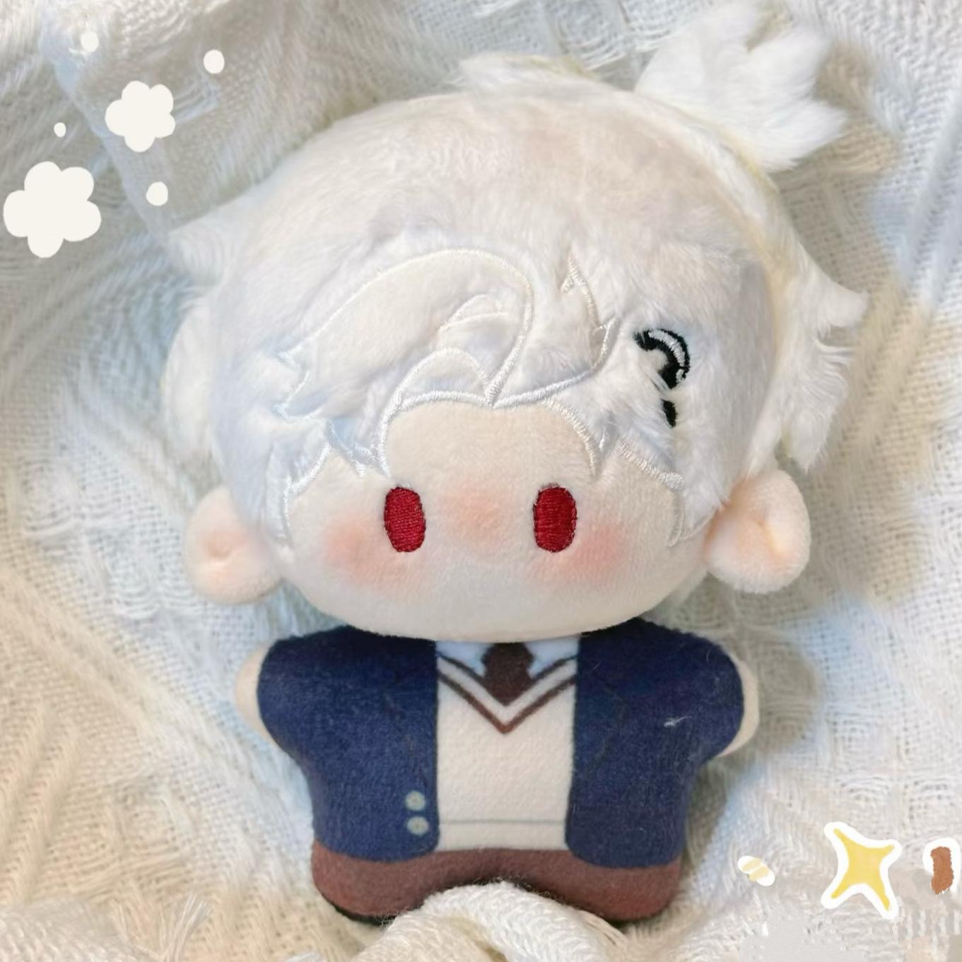 恋与深空周边秦彻什么鸦10cm可爱公仔玩偶礼物生日送人棉花娃娃