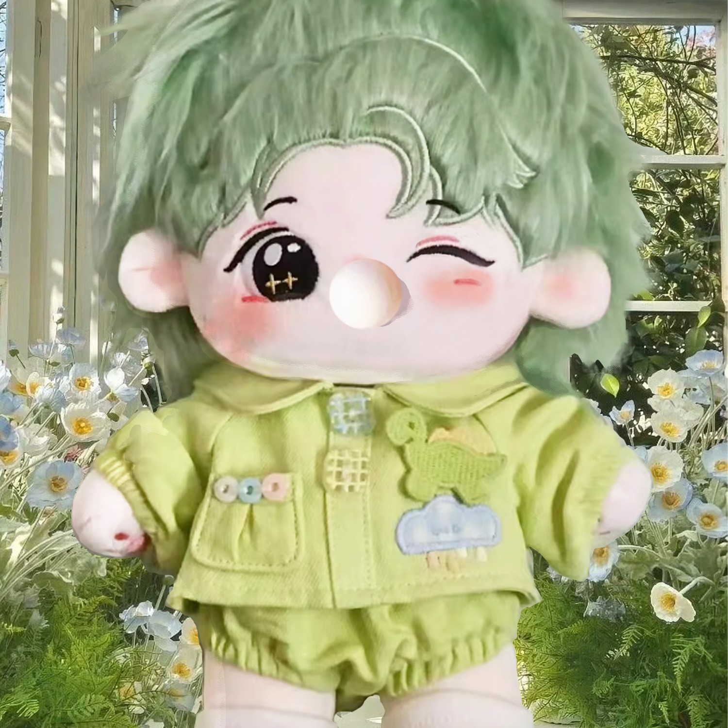 原创王源属性棉花娃娃20cm正品泡泡小源可爱换装玩偶同人周边礼物