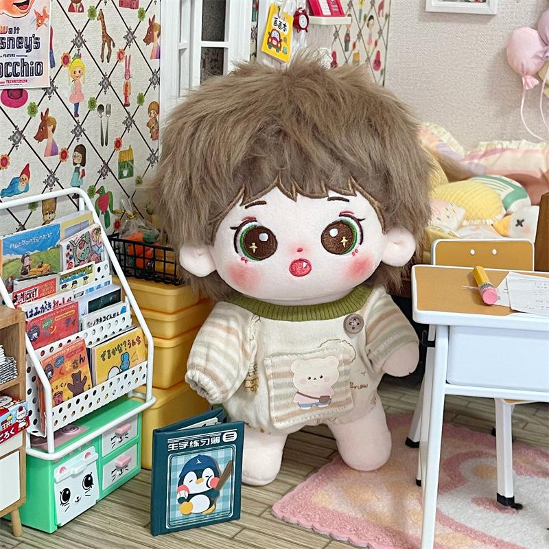 邓佳鑫新款毛绒长发棉花娃娃邓夹心玩偶明星公仔节日礼品现货