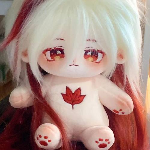 限量枫原长发万叶棉花娃娃