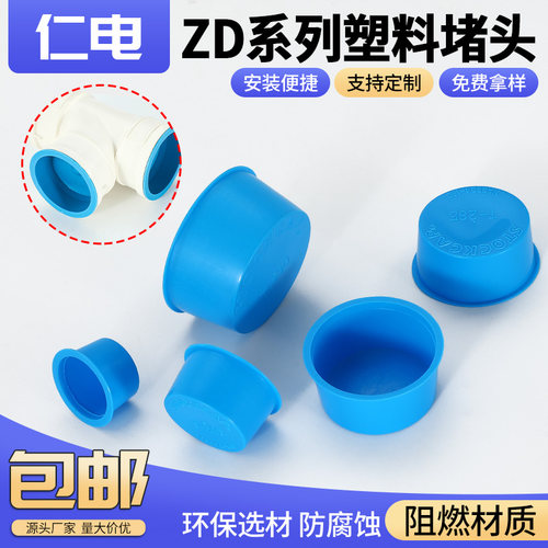 仁电泉州塑料PE锥形堵头塞头管塞