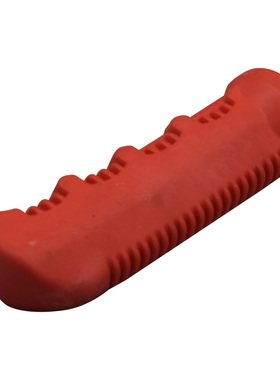 快速夹具红色橡胶手柄PVC夹钳直柄橡胶套子绝缘螺纹套CH/GH加粗柄