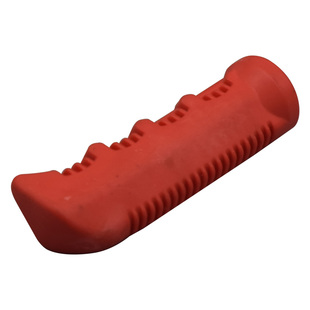 快速夹具红色橡胶手柄PVC夹钳直柄橡胶套子绝缘螺纹套CH/GH加粗柄