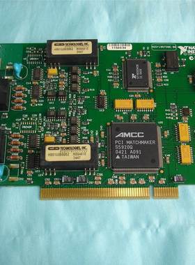9成新美国NI公司的PCI-232/485.2CH RS-485 2串口通讯采集卡