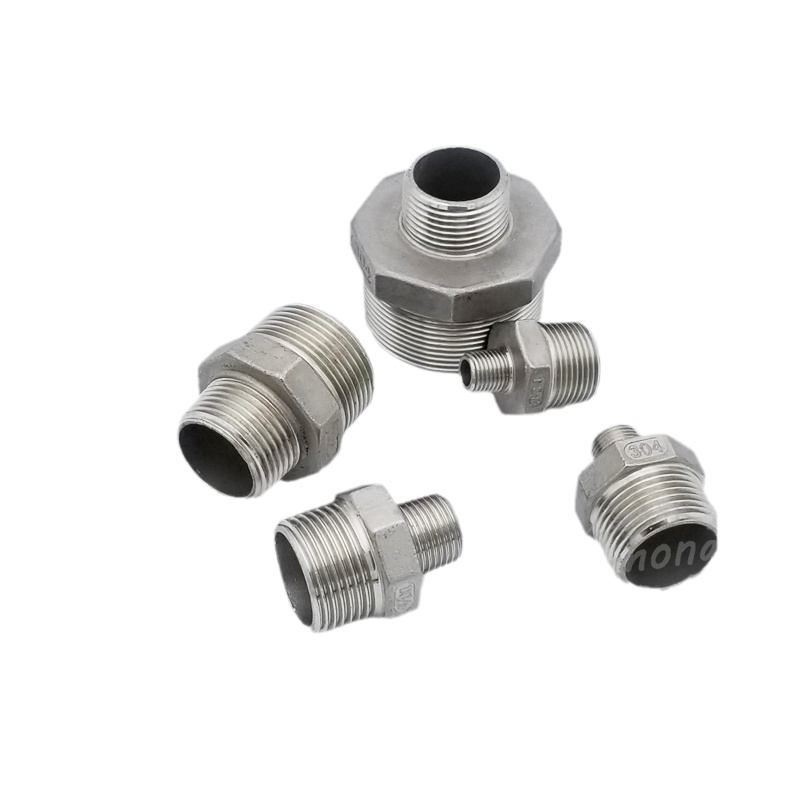 不锈钢外丝变径六角异对