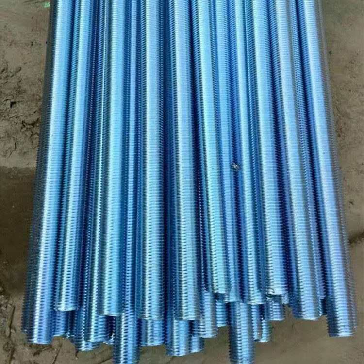 镀锌国标螺杆牙条丝杆全牙螺纹杆丝杆丝杠M6M8M10M12M16M18M20