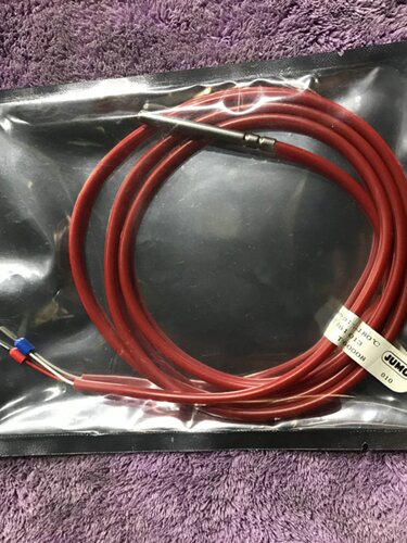 德国JUMO久茂pt100温度传感器 PT1000热电阻铂电阻感温探头防水型
