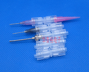 塑料PP双公鲁尔接头注射器点胶针头对接针头连接对接内螺纹转接头