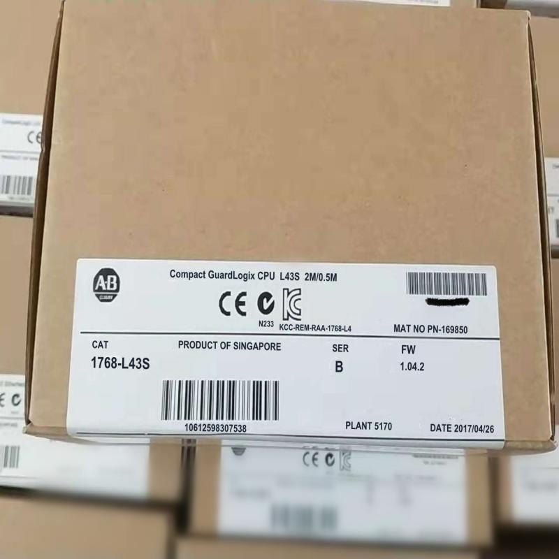 释迦自动化1768-L43S美国AB罗克韦尔PLC模块Allen-Bradley Compac