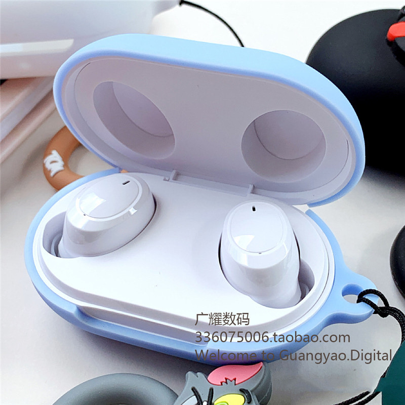enco air 灵动版无线耳机蓝牙硅胶保护套可爱卡通et141耳机壳oppo