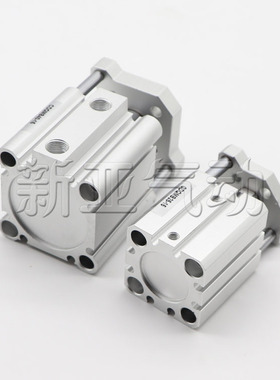 薄型带导杆气缸TACQ/CDQMB20-10/20/25/30/40/50/75/100S/CQMB/CD