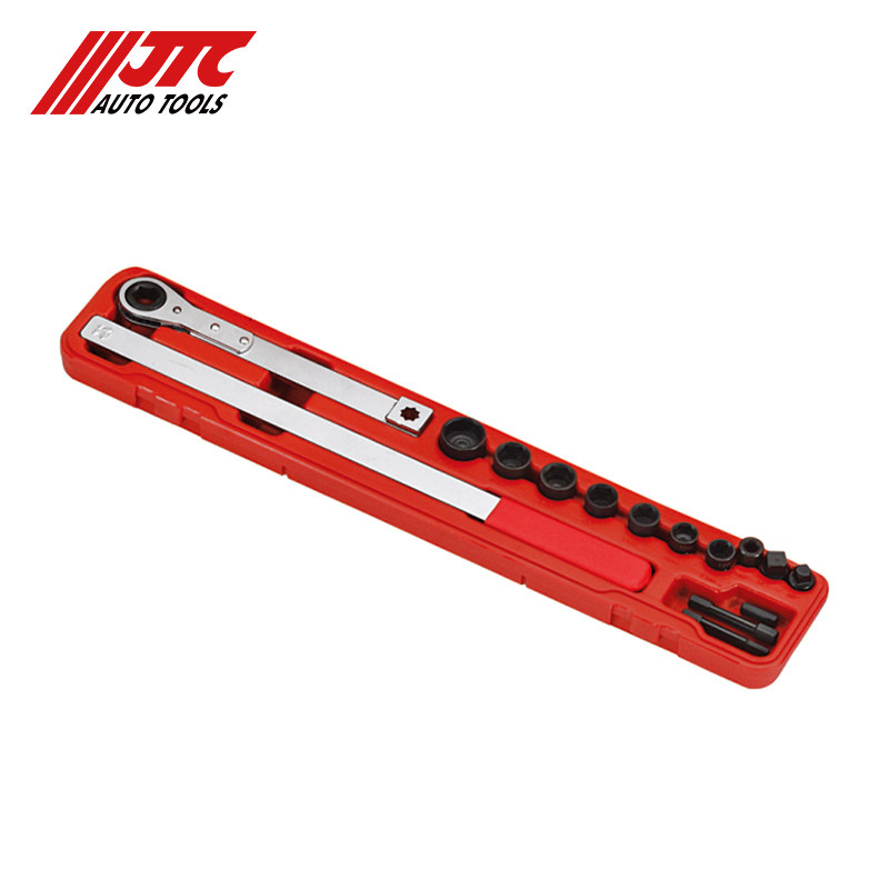 台湾JTC汽修专用工具 惰轮皮带调整扳手组通用型JTC4682