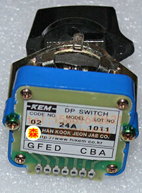 KEM韩国02 KDP-24A波段开关 进给倍率 选择开关 主轴倍率开关02J