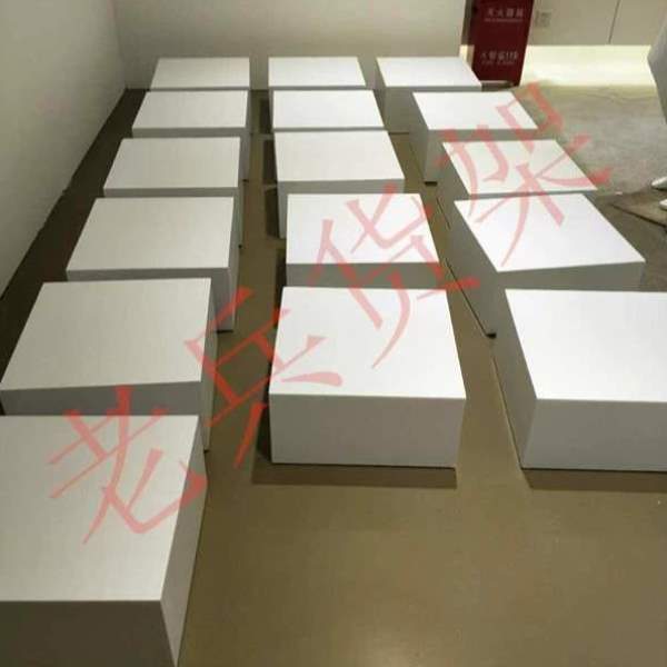 流水烤高底橱窗展示台漆